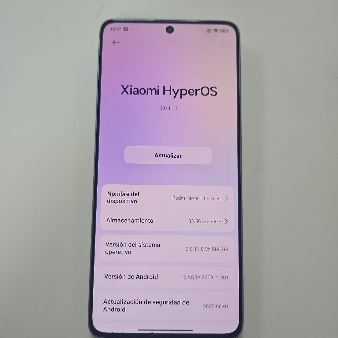 CELULAR XIAOMI REDMI NOTE 13 PRO 2312DRA50G (2023) 256 GB 8 GB RAM (SEMINUEVO)