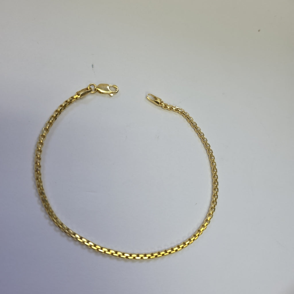 PULSERAS CABALLERO ORO 14K 3.1 (NUEVO)