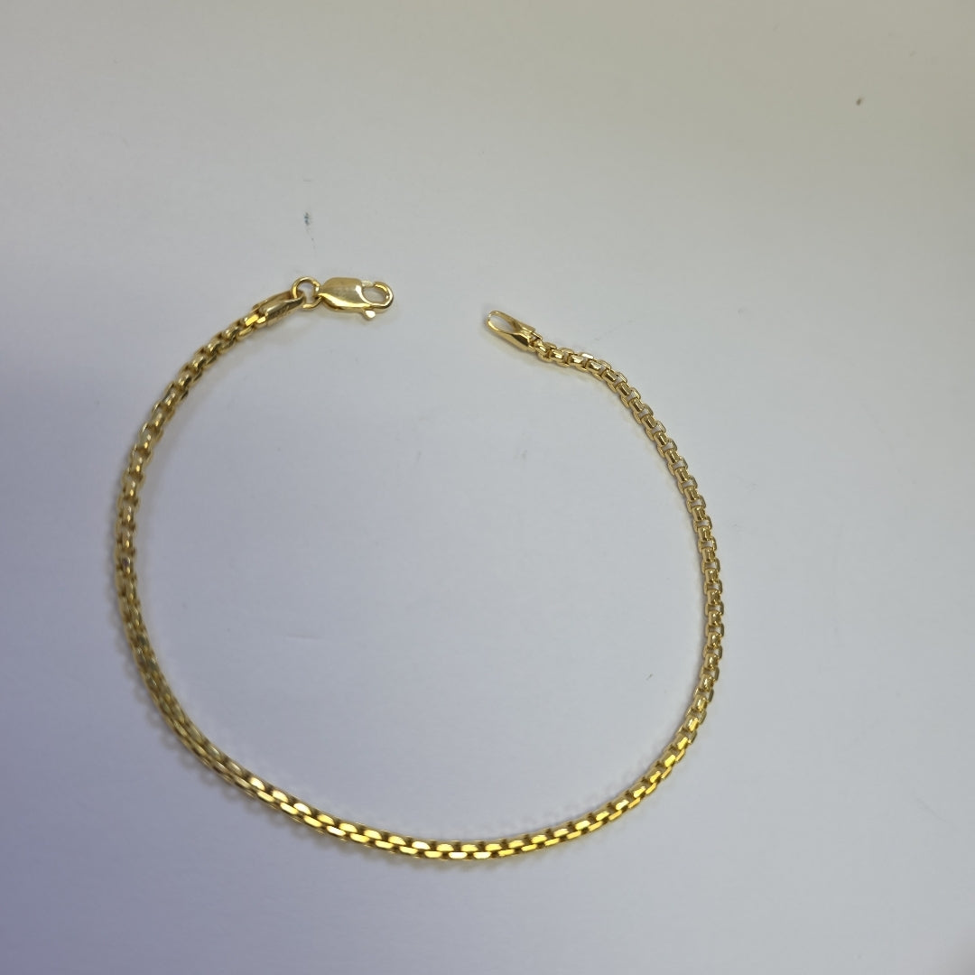 PULSERAS CABALLERO ORO 14K 3.1 (NUEVO)