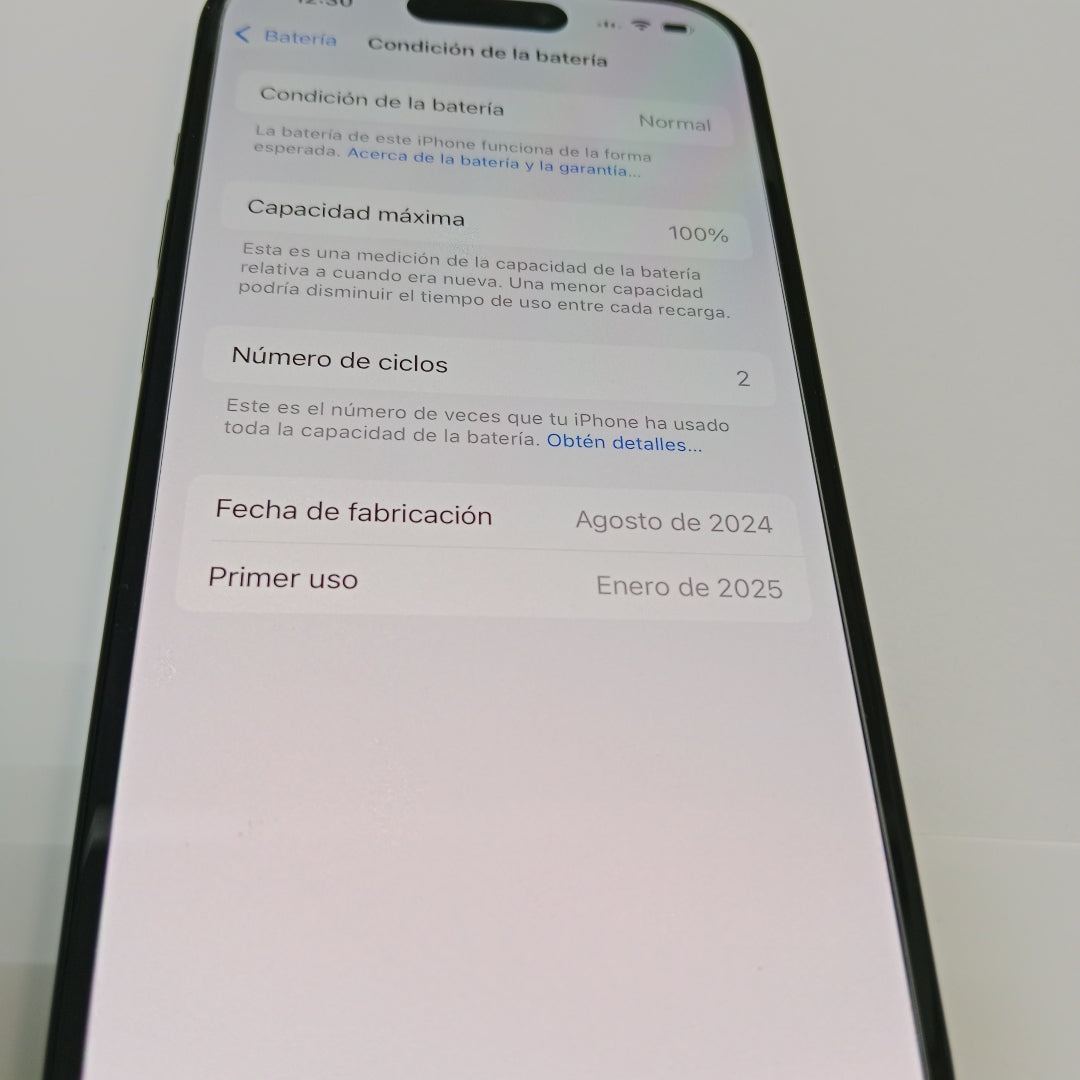 CELULAR APPLE IPHONE 15 A3090 128 GB 6 GB RAM (SEMINUEVO)