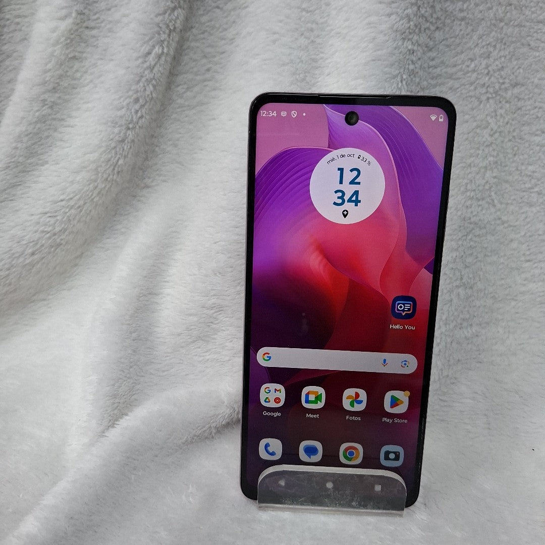 CELULAR MOTOROLA MOTO G24 XT2423-1 (2024) 256 GB 4 GB RAM (SEMINUEVO)