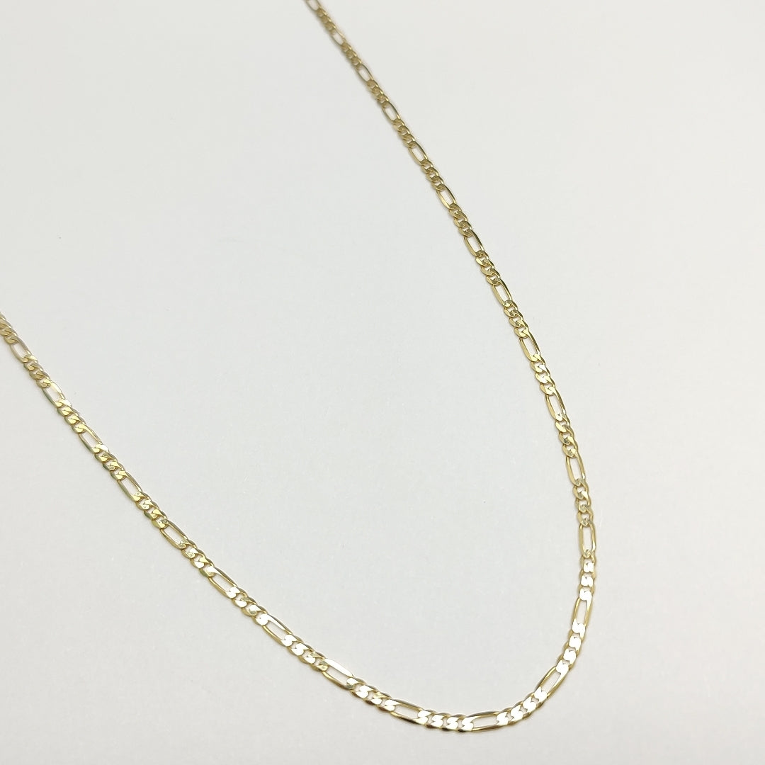 CADENAS CARTIER 3*1 AMARILLA ORO 14K 3.6 (NUEVO)