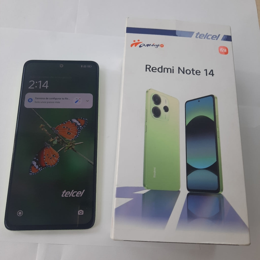 CELULAR XIAOMI REDMI NOTE 14 24117RN76L (2025) 256 GB 8 GB RAM (SEMINUEVO)