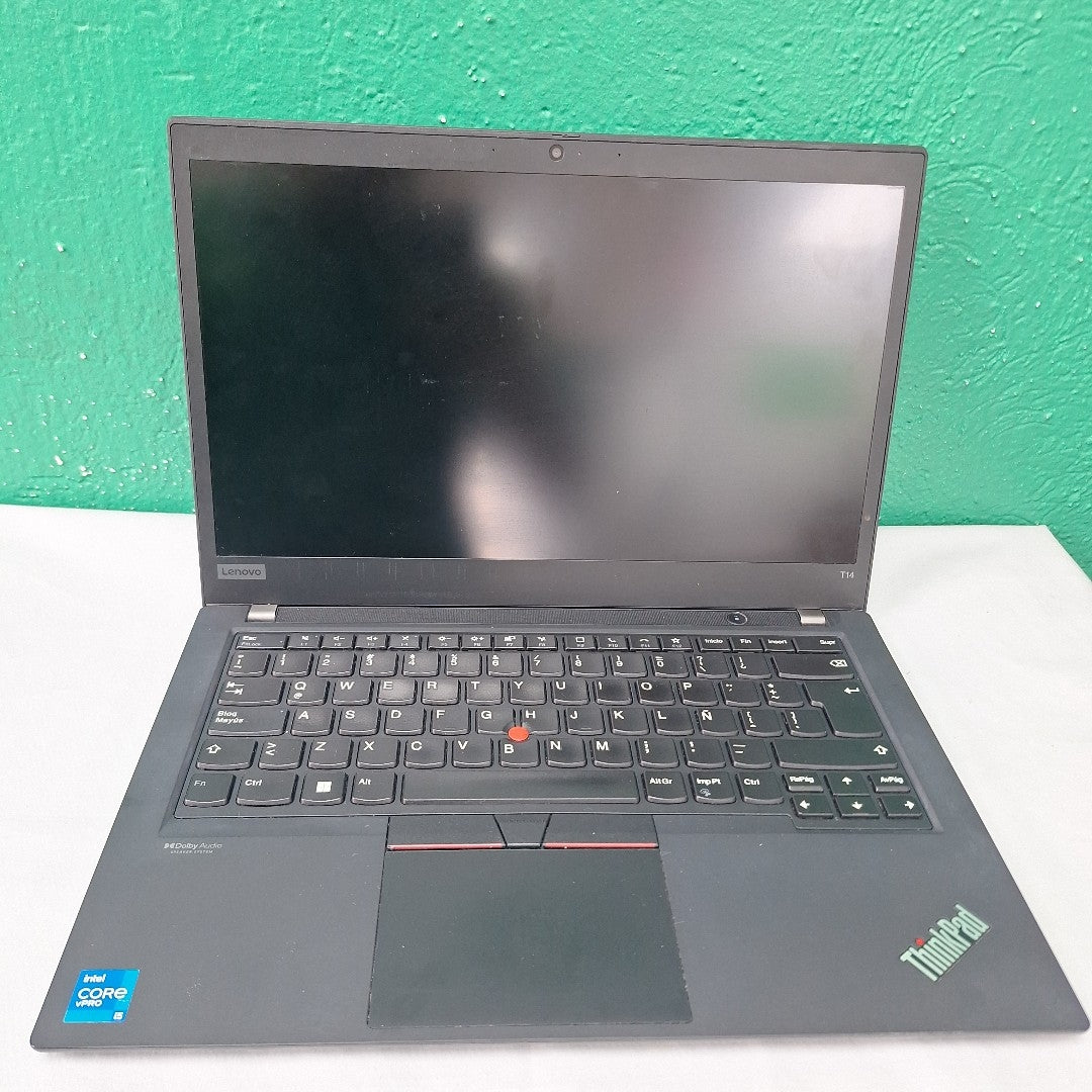 LAPTOP LENOVO THINKPAD T14 GEN 2 (2022) 256 GB SSD 16 GB RAM (SEMINUEVO)