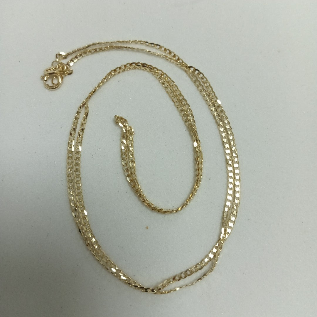 CADENAS BARBADA AMARILLA ORO 10K 1.8 (NUEVO)