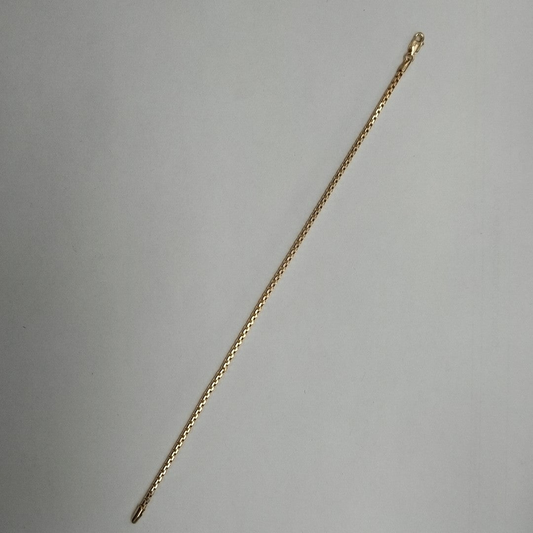 PULSERAS CABALLERO ORO 14K 3.1 (NUEVO)
