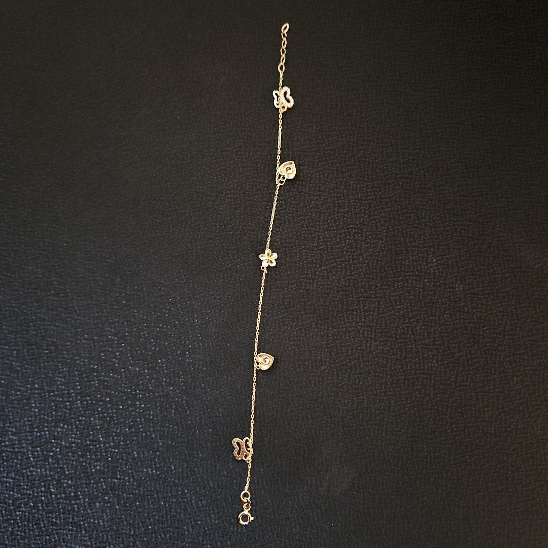 PULSERAS DAMA ORO 14K 2.4 (NUEVO)