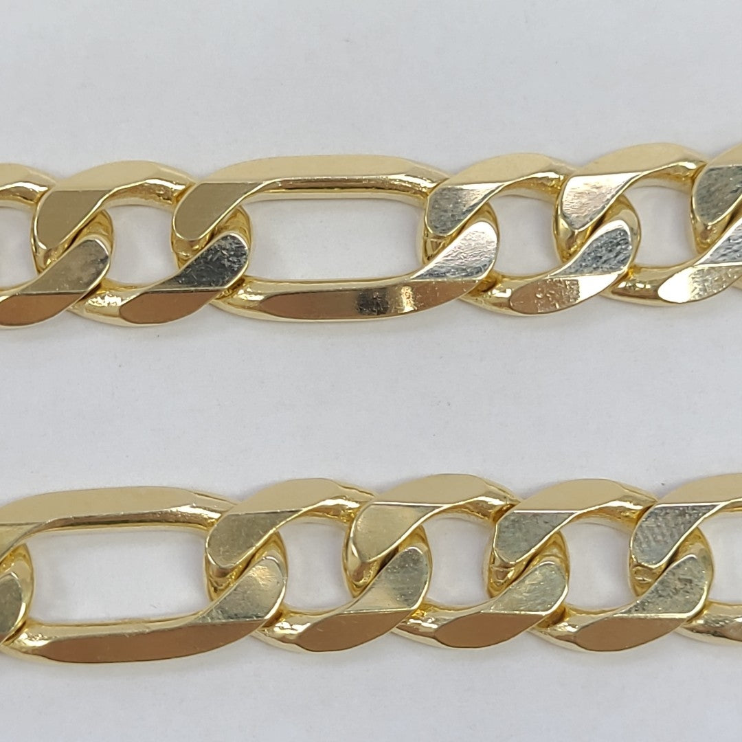 PULSERAS CABALLERO CARTIER 3*1 AMARILLA ORO 14K 26.1 (NUEVO)