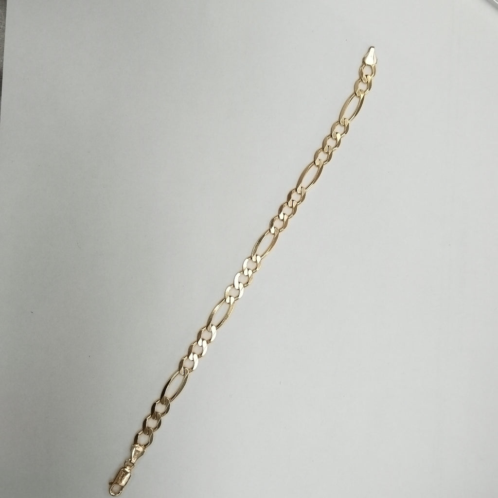 PULSERAS CABALLERO CARTIER 3*1 AMARILLA ORO 14K 11.7 (NUEVO)