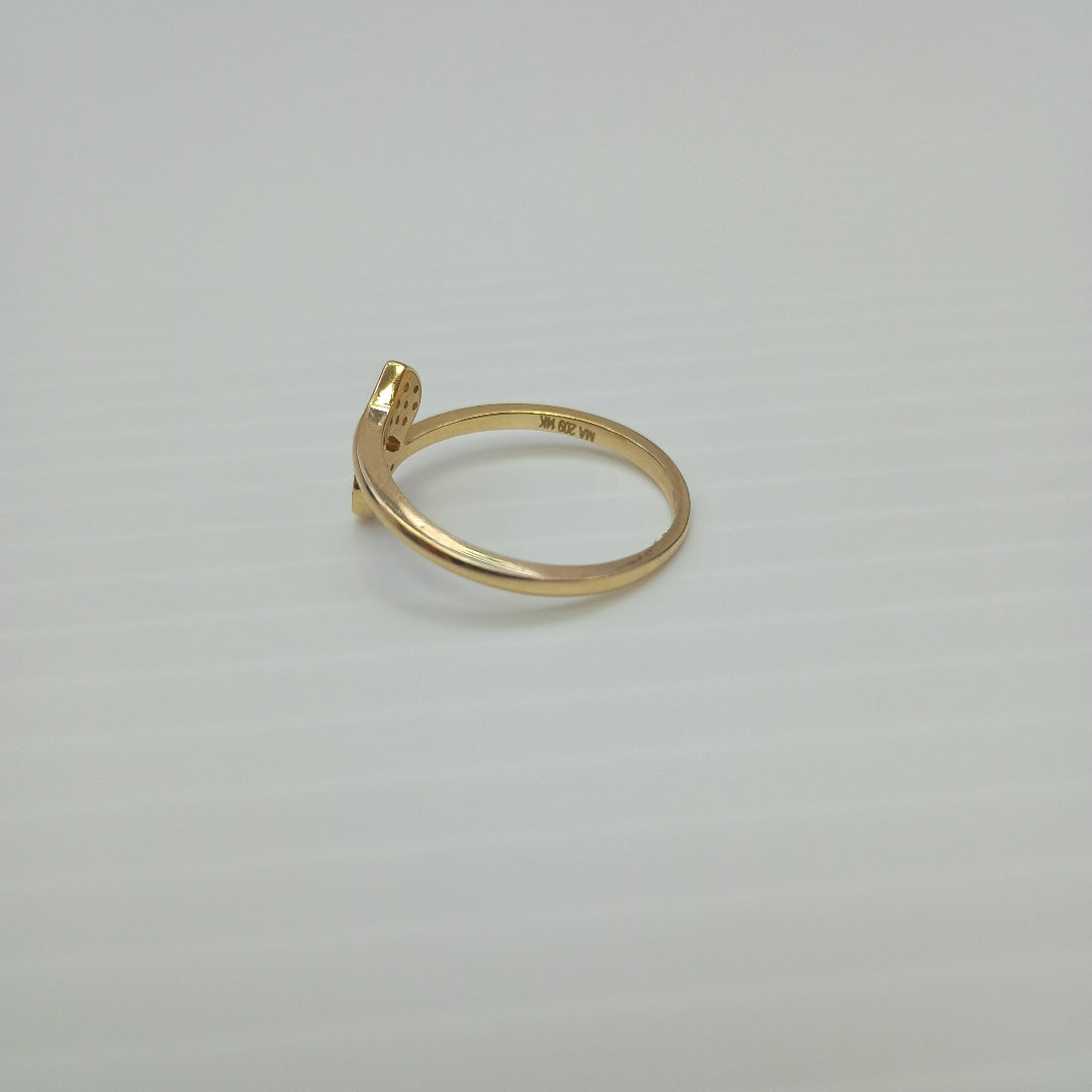 ANILLOS DAMA ORO 14K 2 (NUEVO)