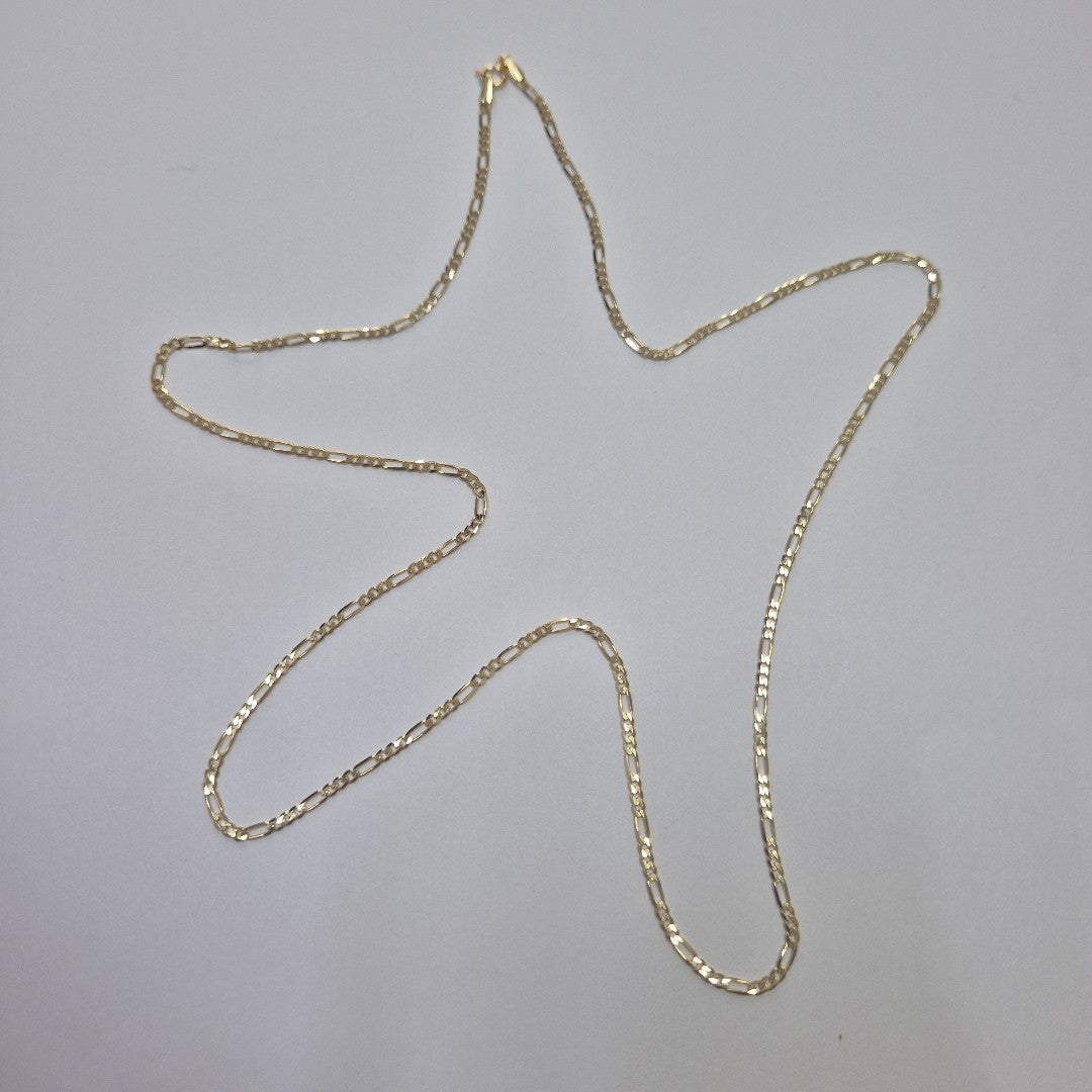 CADENAS CARTIER 3*1 AMARILLA ORO 14K 3.6 (NUEVO)