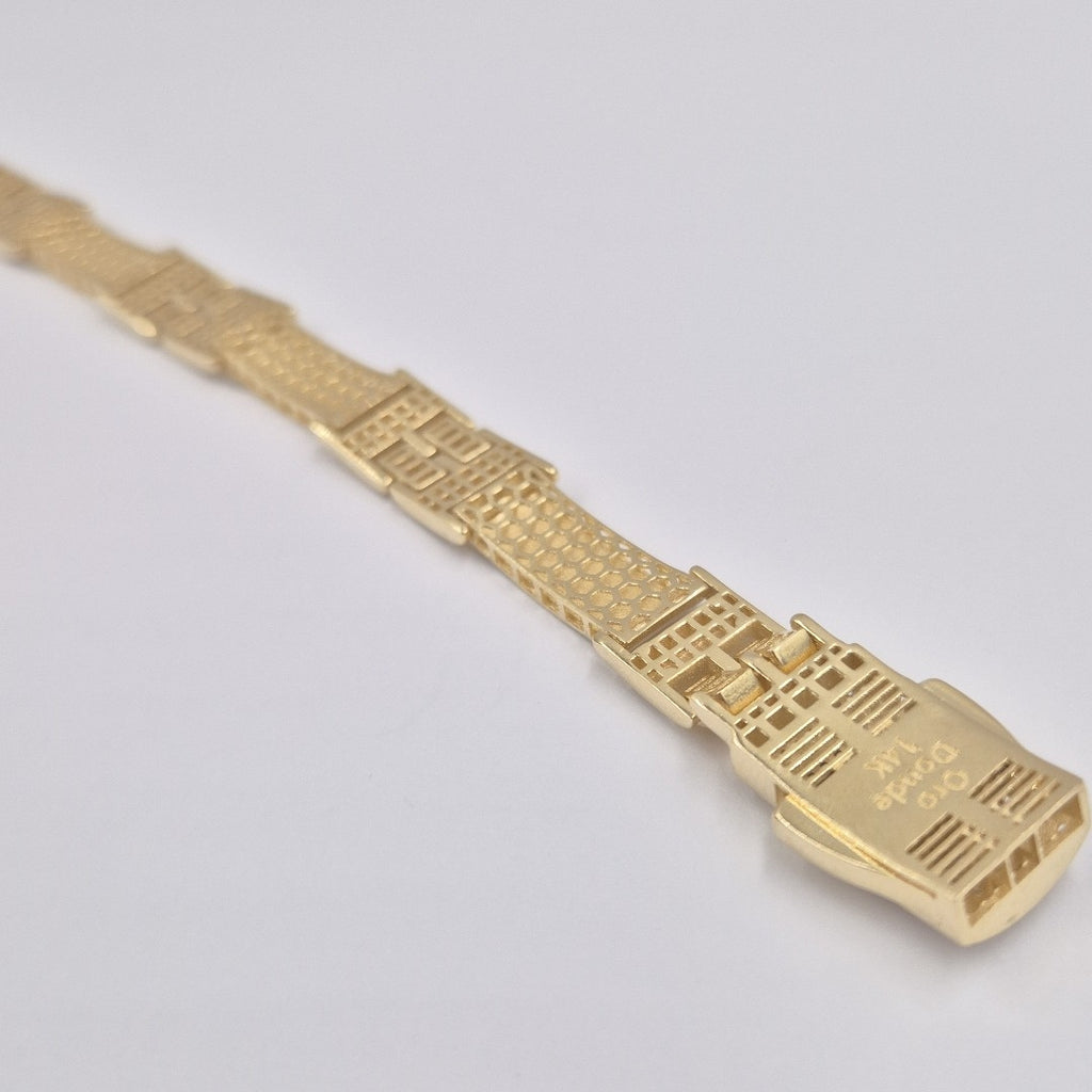 PULSERAS CABALLERO ORO 14K 25.4 (NUEVO)