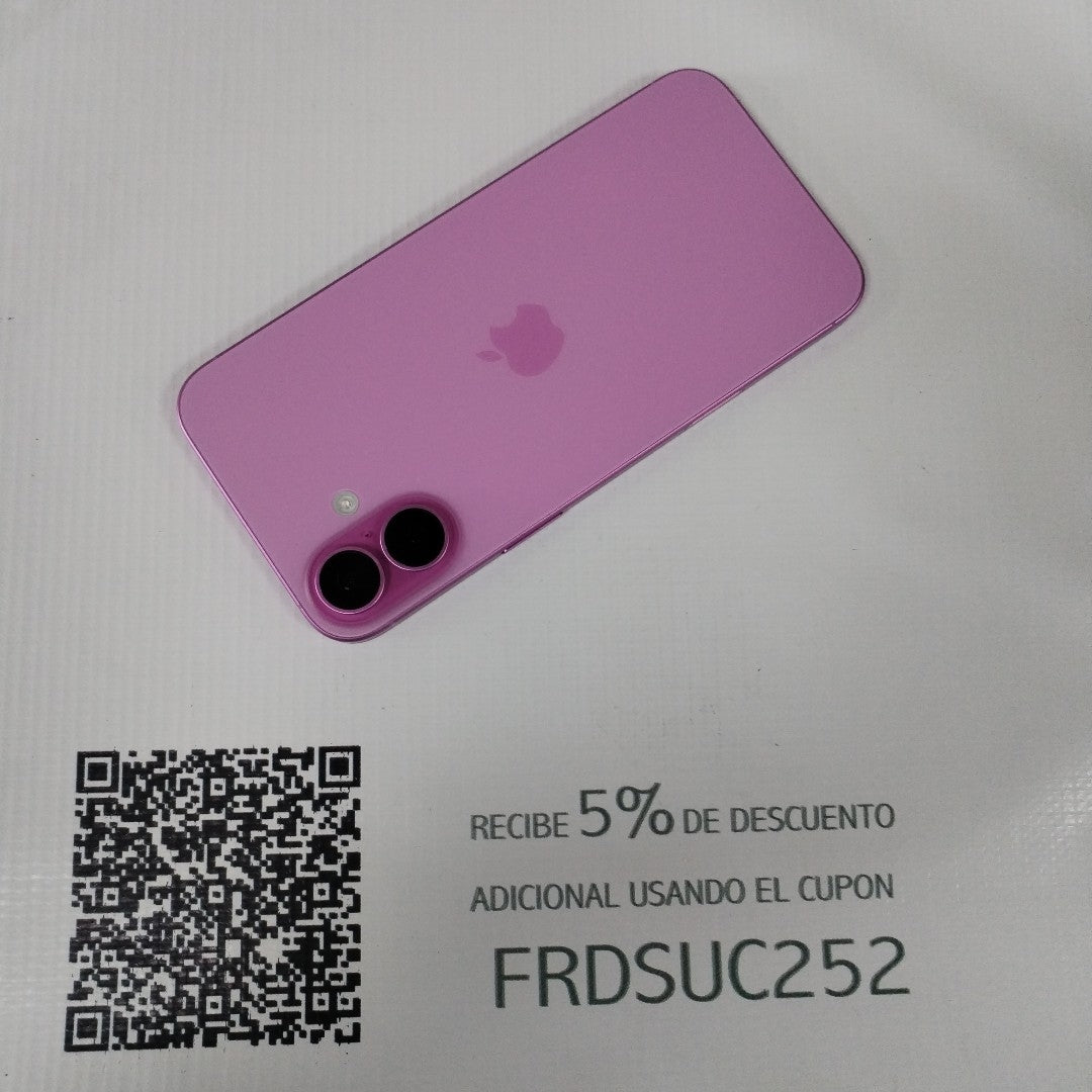 CELULAR APPLE IPHONE 16 PLUS A3289 (2024) 128 GB 8 GB RAM (SEMINUEVO)