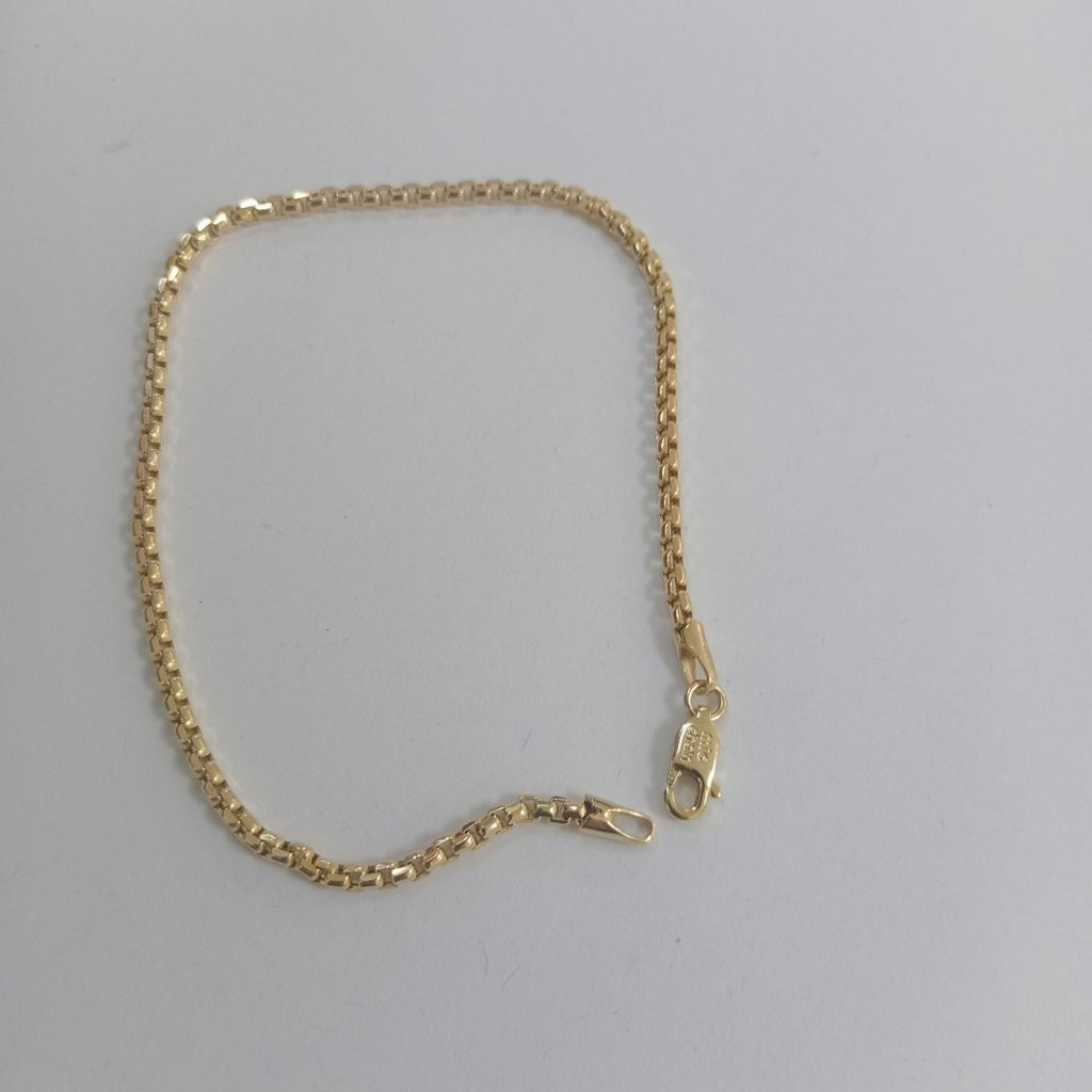 PULSERAS CABALLERO ORO 14K 3.1 (NUEVO)