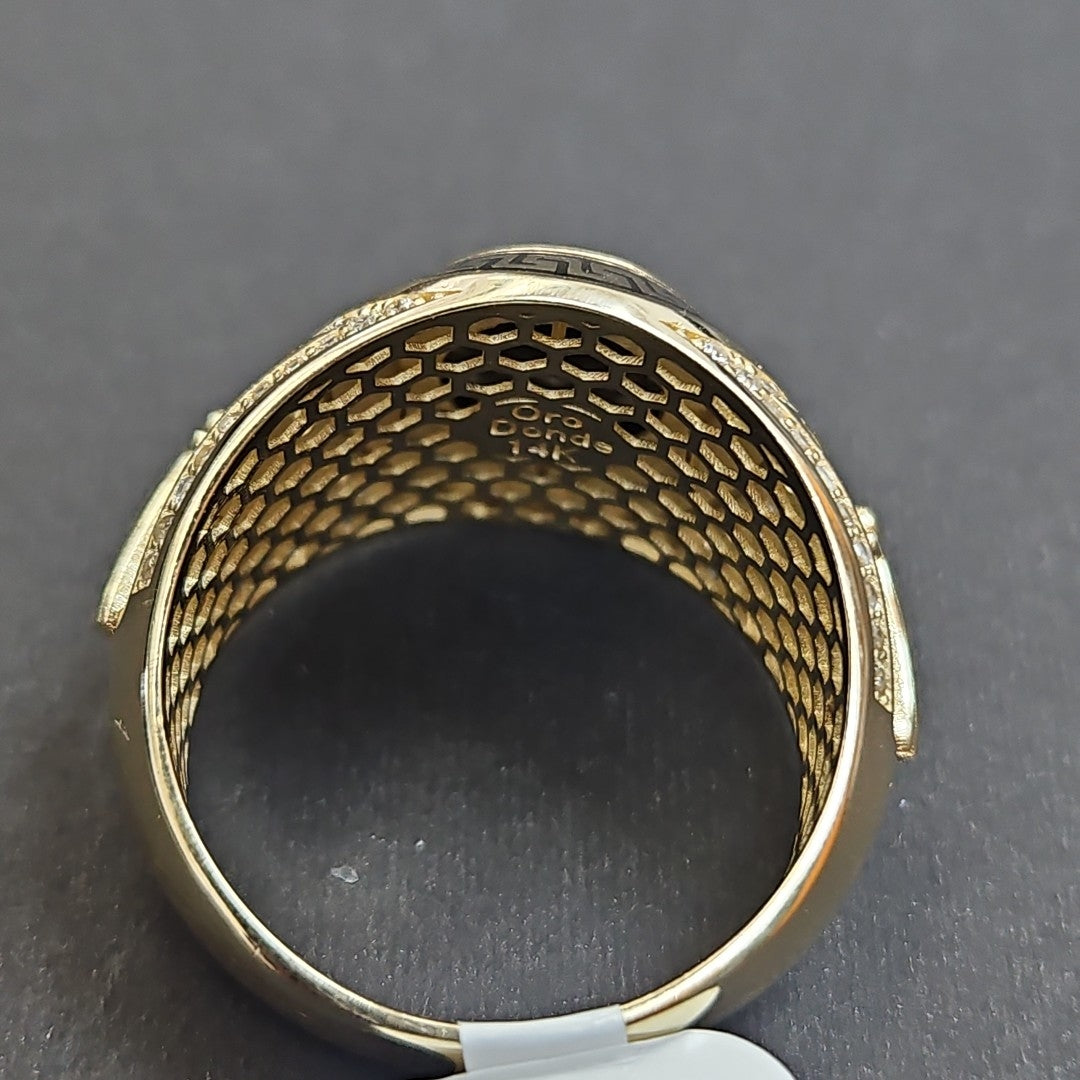 ANILLOS CABALLERO ORO 14K 9.8 (NUEVO)