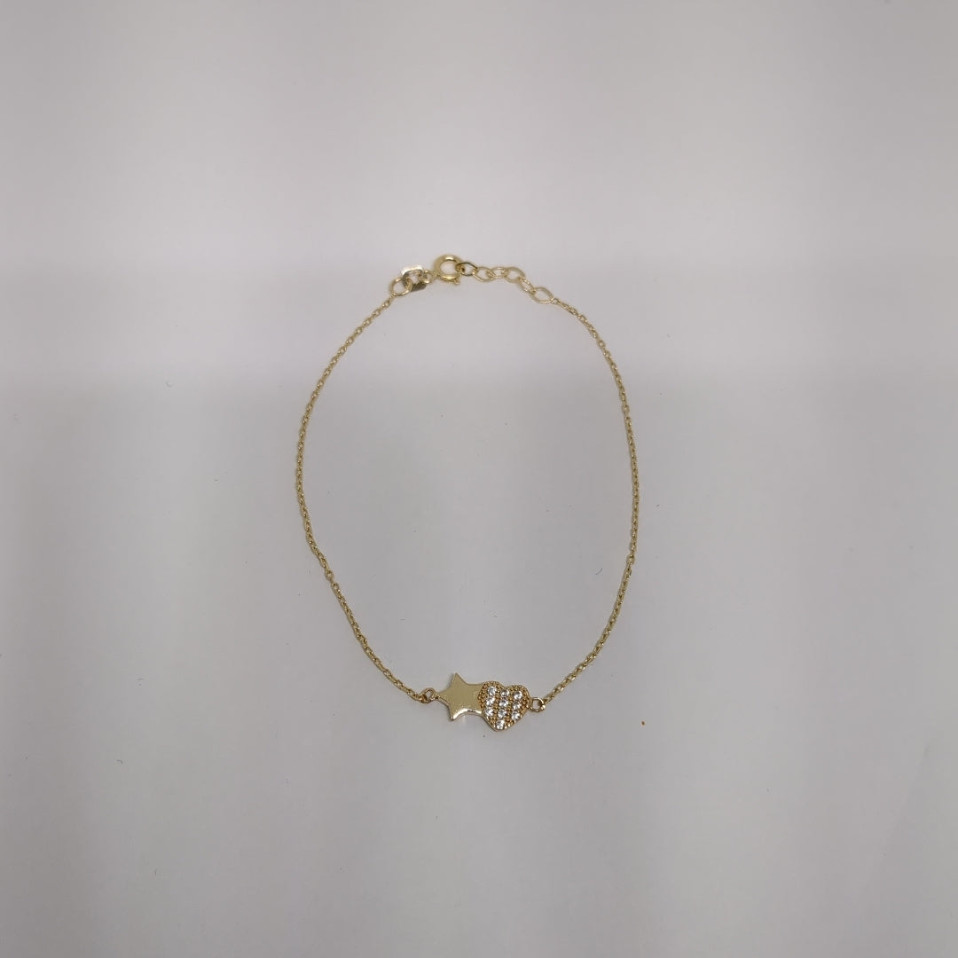 PULSERAS DAMA ORO 14K 1.3 (NUEVO)