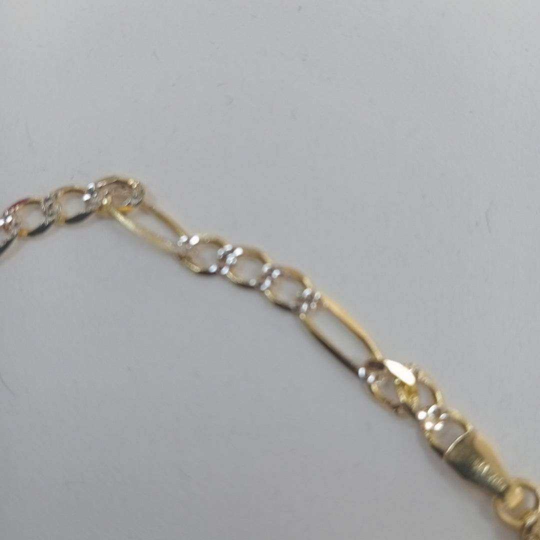 PULSERAS CABALLERO CARTIER 3*1 DIAMANTAD ORO 14K 3 (NUEVO)