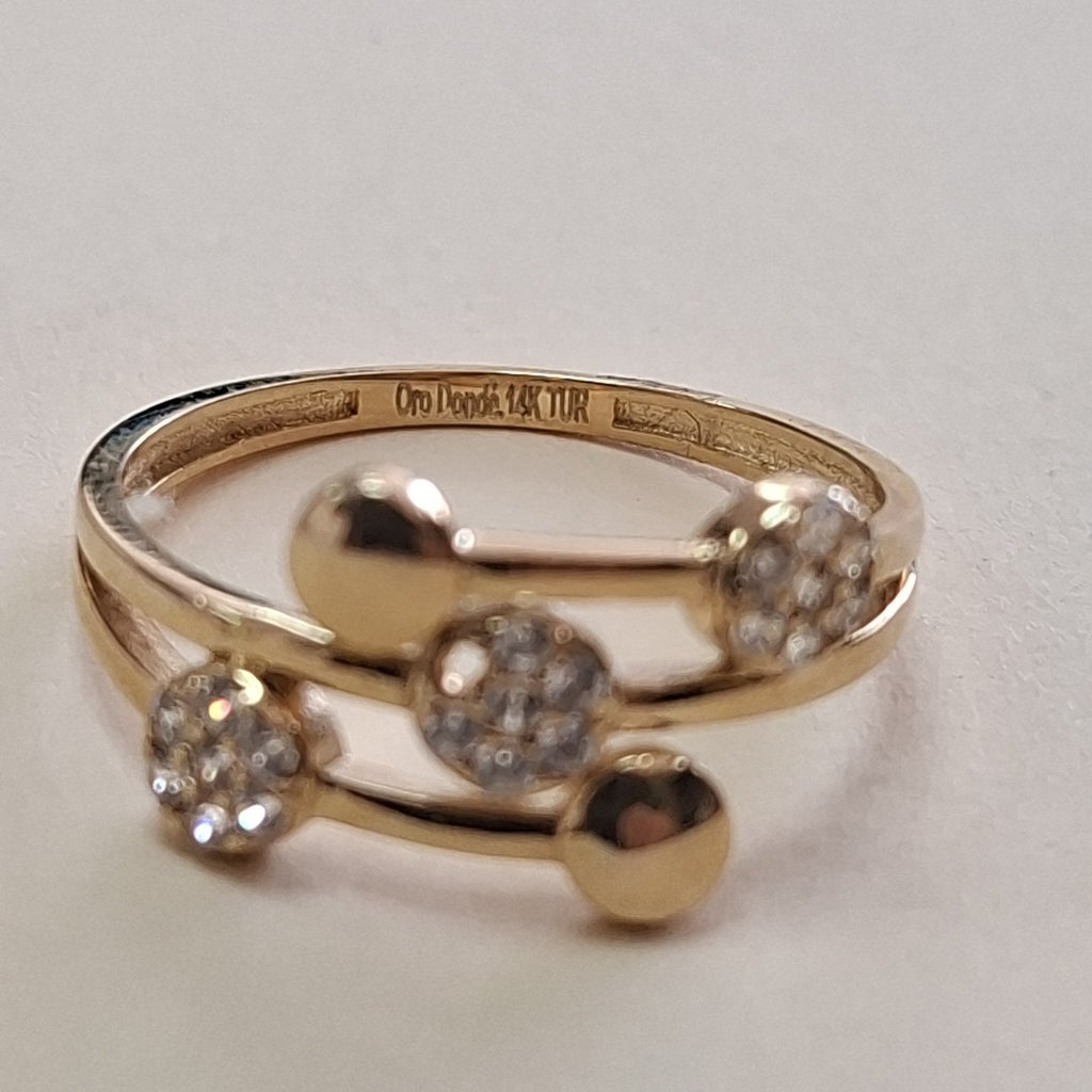 ANILLOS DAMA ORO 14K 1.9 (NUEVO)