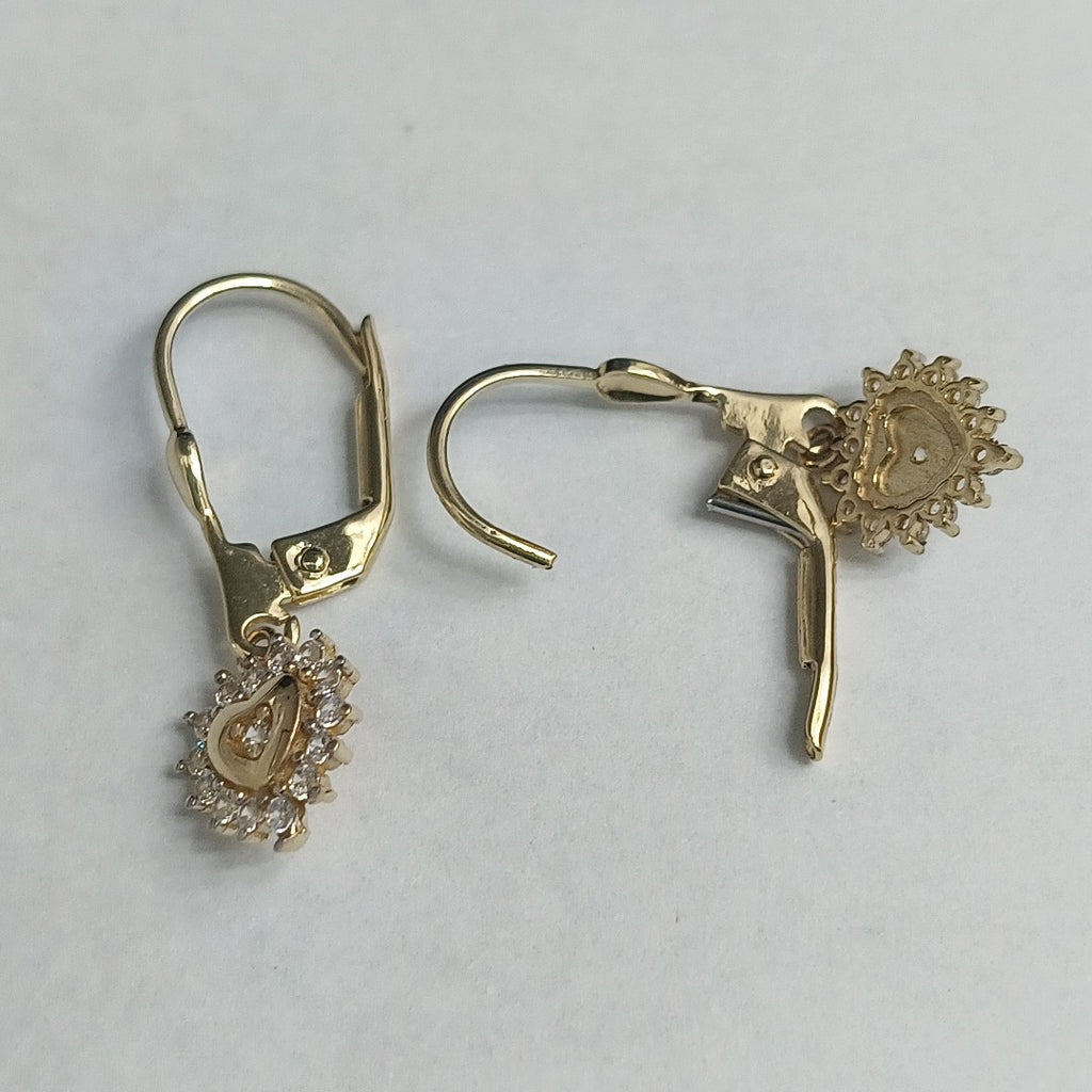PAR ARETES ORO 14K 2.2 (NUEVO)