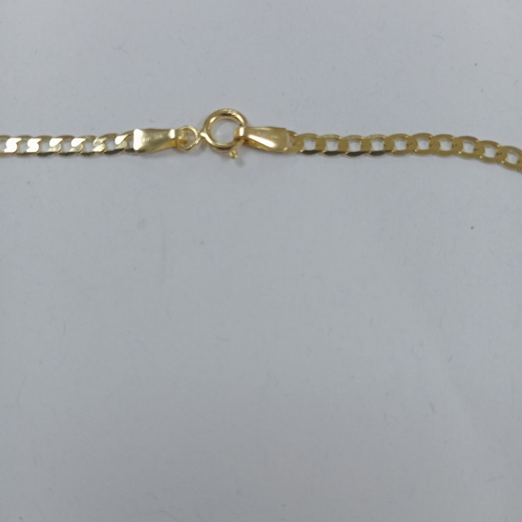 CADENAS BARBADA AMARILLA ORO 14K 3.7 (NUEVO)