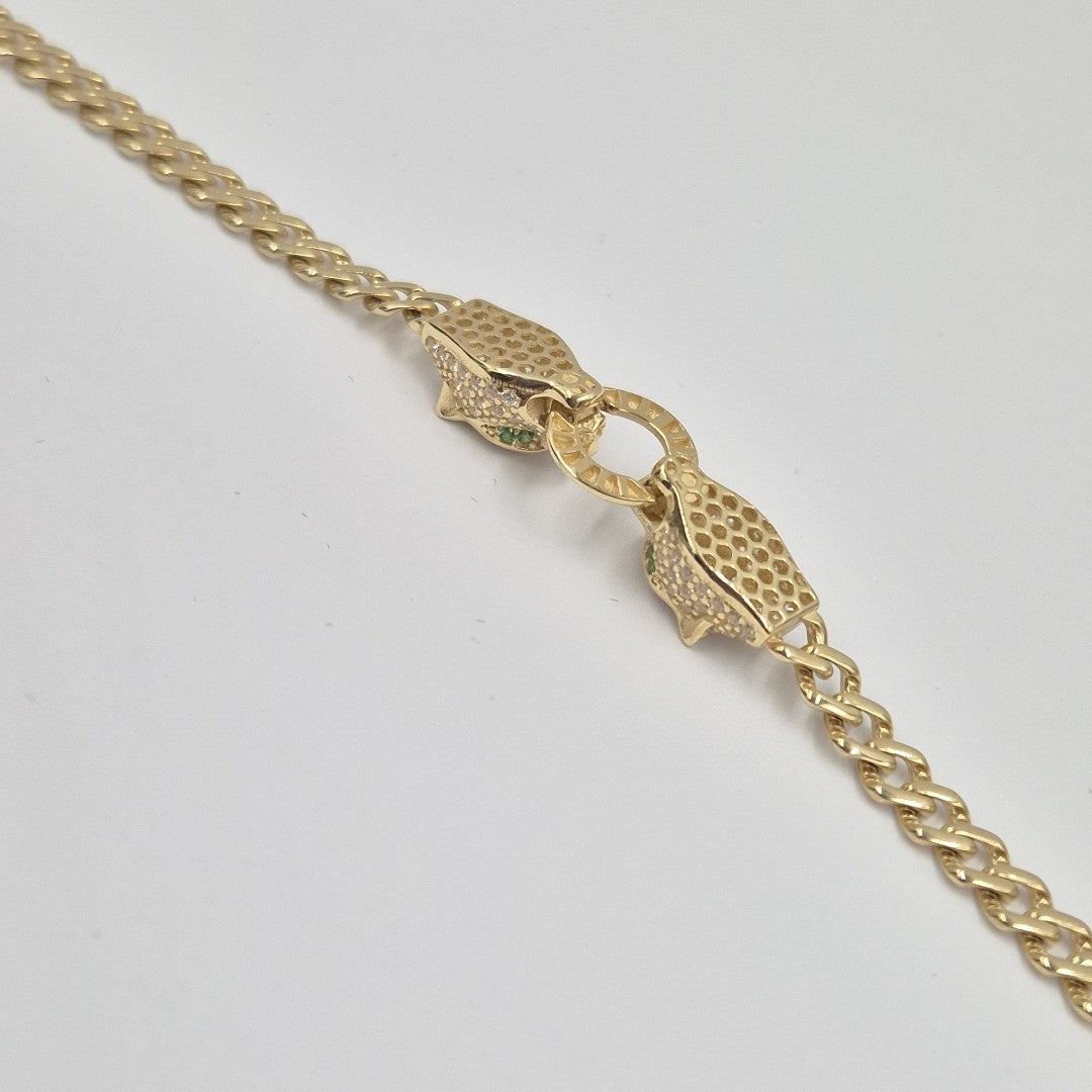 PULSERAS CABALLERO ORO 14K 9.1 (NUEVO)