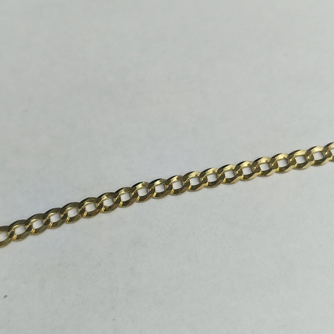 CADENAS BARBADA AMARILLA ORO 14K 8 (NUEVO)