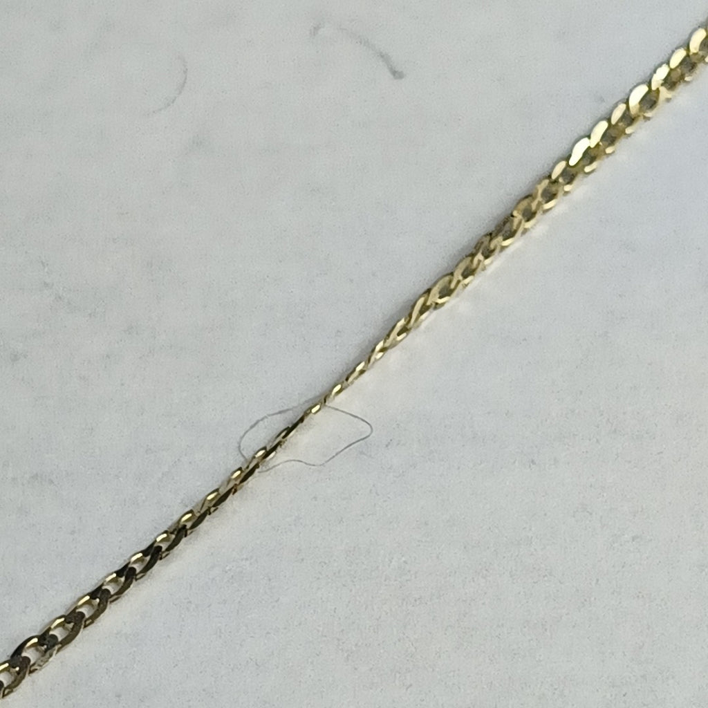 CADENAS BARBADA AMARILLA ORO 10K 1.8 (NUEVO)