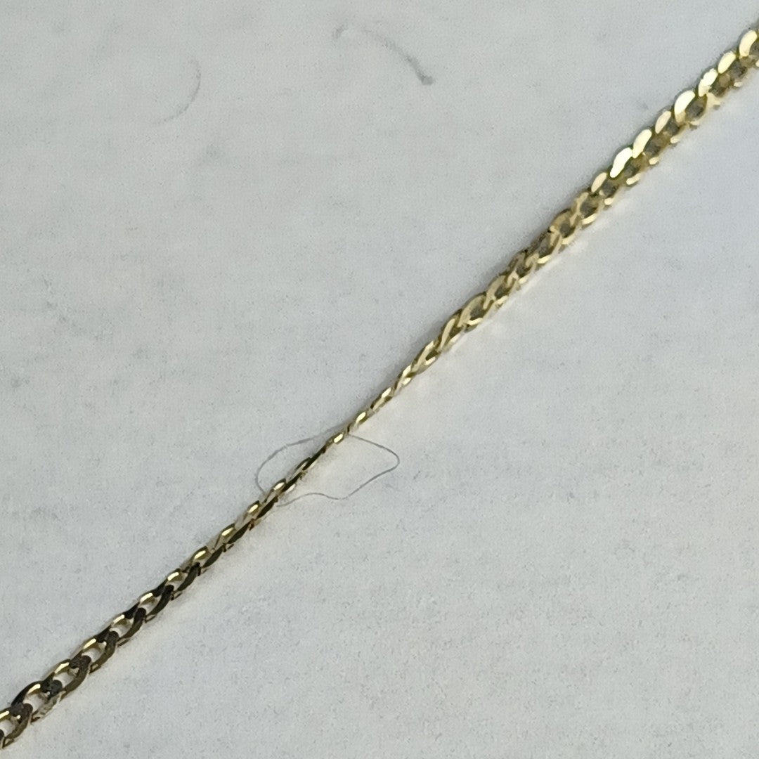 CADENAS BARBADA AMARILLA ORO 10K 1.8 (NUEVO)