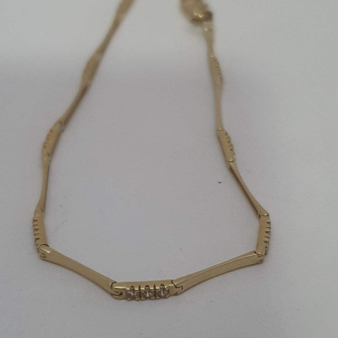 PULSERAS DAMA ORO 14K 3.8 (NUEVO)