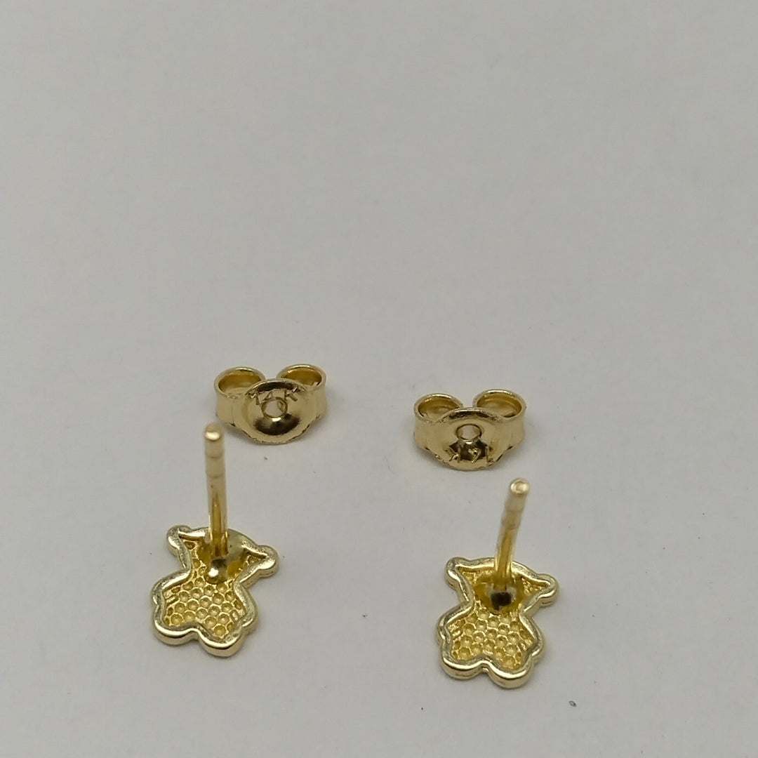 BROQUELES ORO 14K 0.8 (NUEVO)