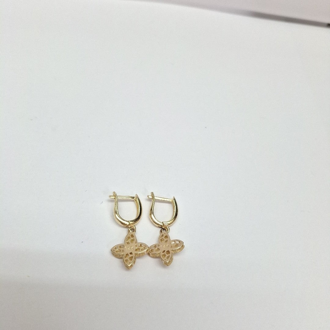 BROQUELES ORO 14K 3.1 (NUEVO)