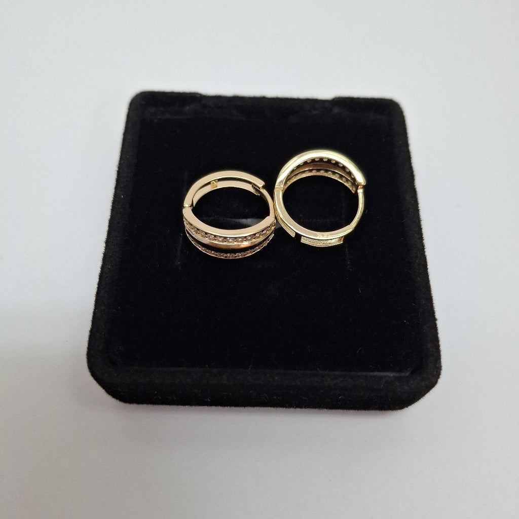 HUGGIES ORO 14K 2.7 (NUEVO)