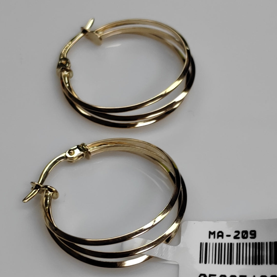 ARRACADAS ORO 14K 2.2 (NUEVO)