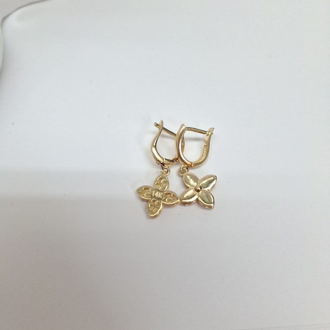 BROQUELES ORO 14K 3.1 (NUEVO)