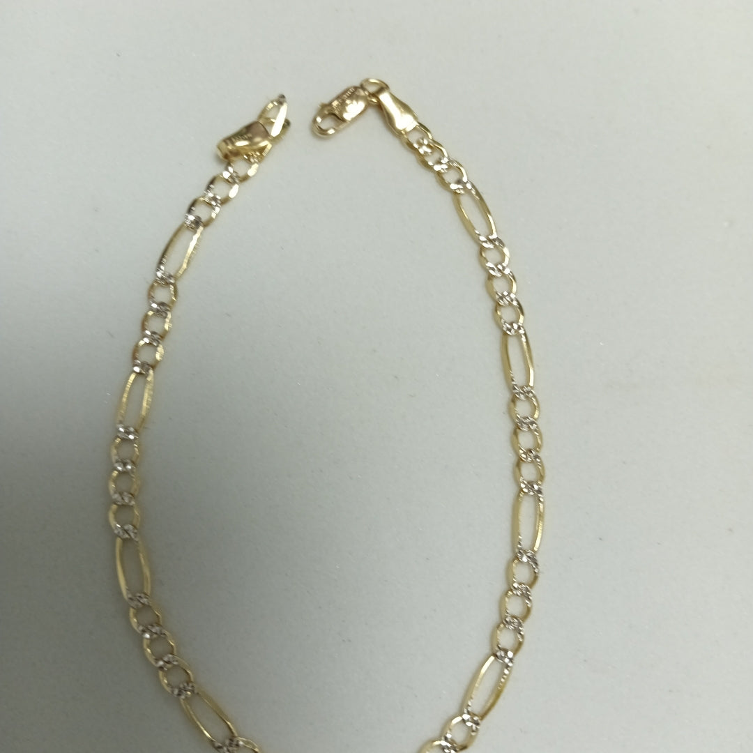 PULSERAS CABALLERO CARTIER 3*1 DIAMANTAD ORO 14K 3 (NUEVO)