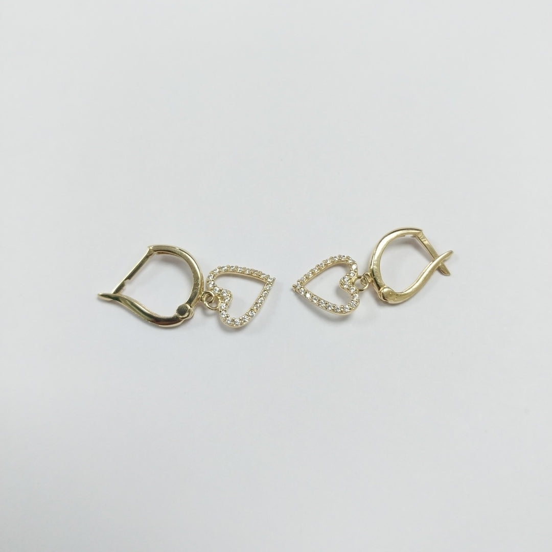 BROQUELES ORO 14K 1.8 (NUEVO)