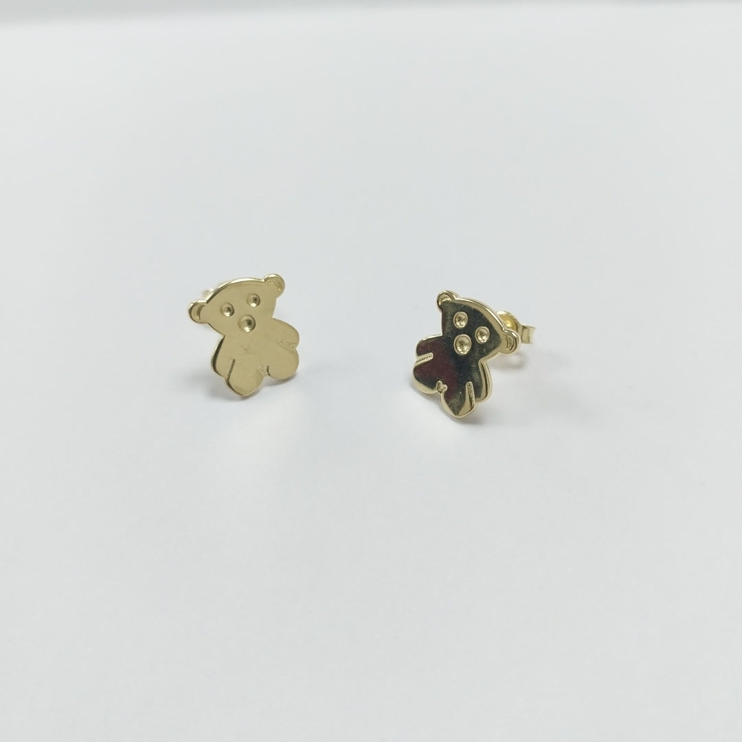 BROQUELES ORO 14K 1.5 (NUEVO)