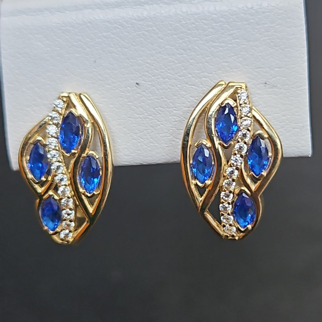 BROQUELES ORO 14K 3.7 (NUEVO)