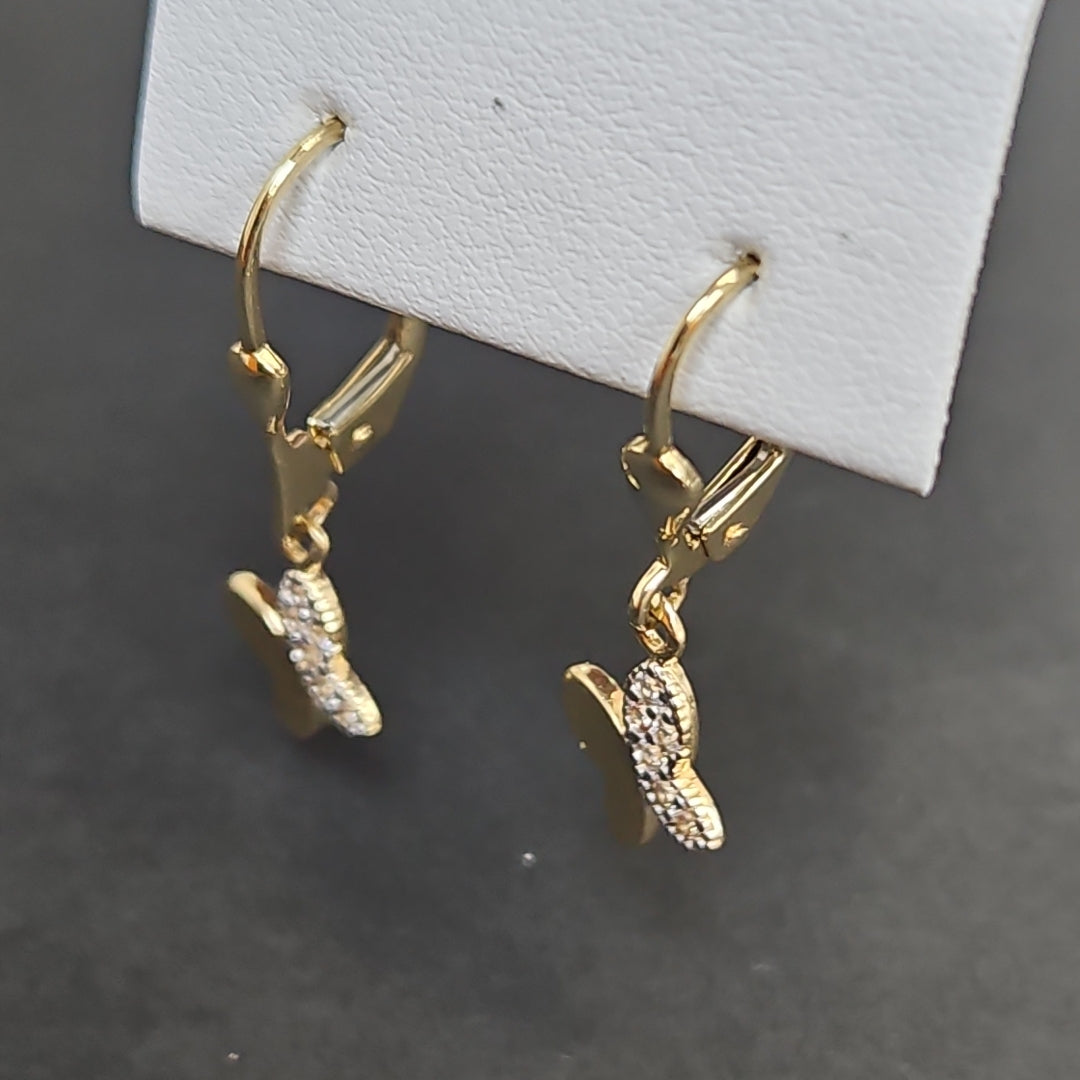 BROQUELES ORO 14K 1.3 (NUEVO)