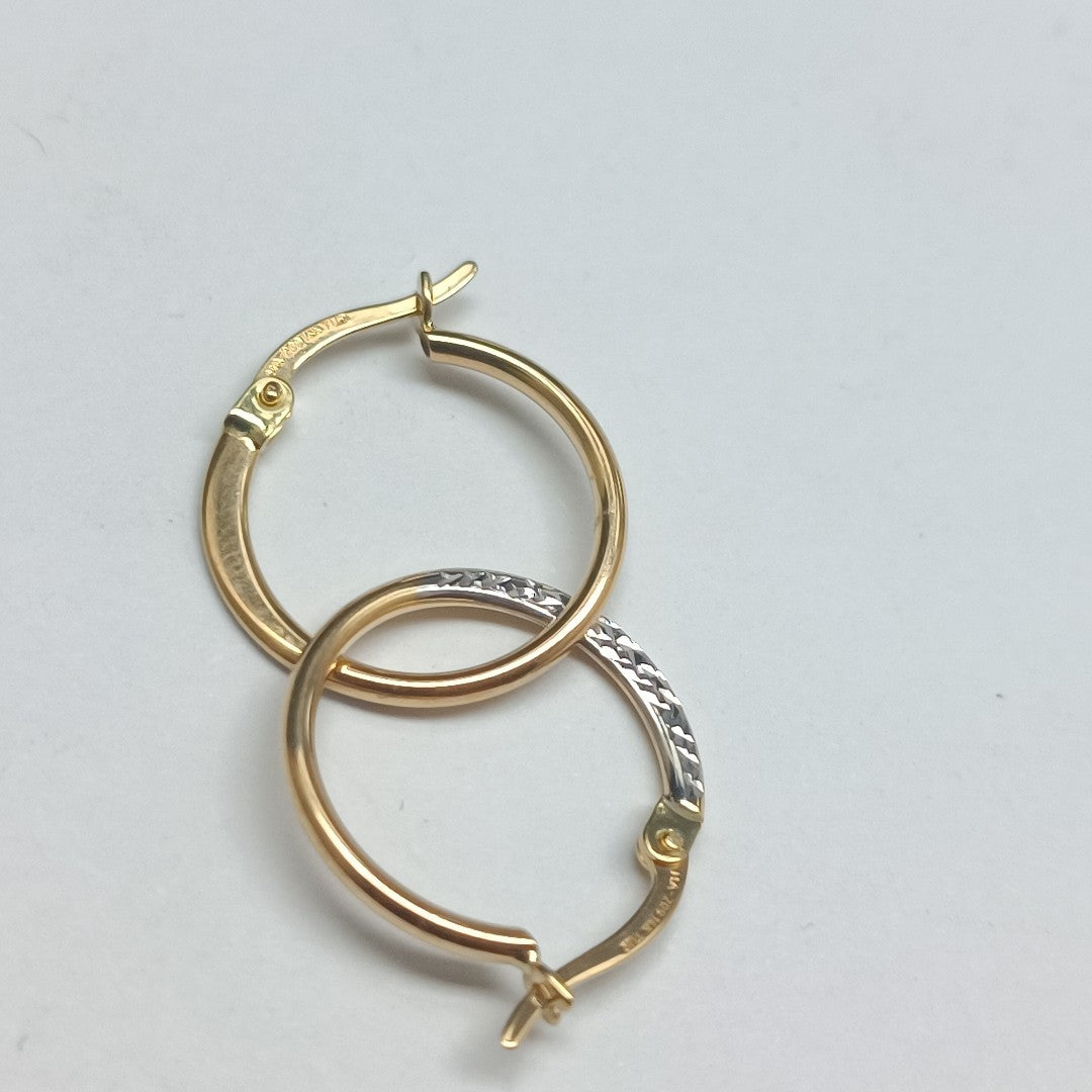ARRACADAS ORO 14K 1.1 (NUEVO)