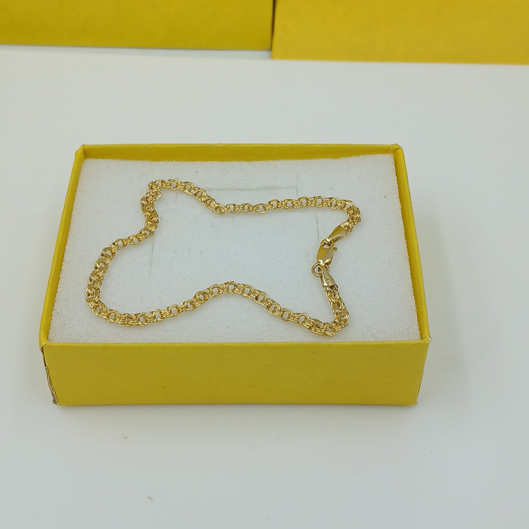 PULSERAS CABALLERO ORO 14K 1.8 (NUEVO)
