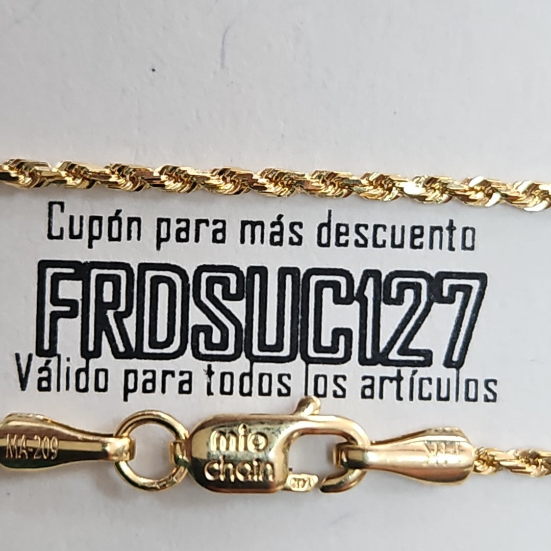 CADENAS TORSAL ORO 14K 3.7 (NUEVO)