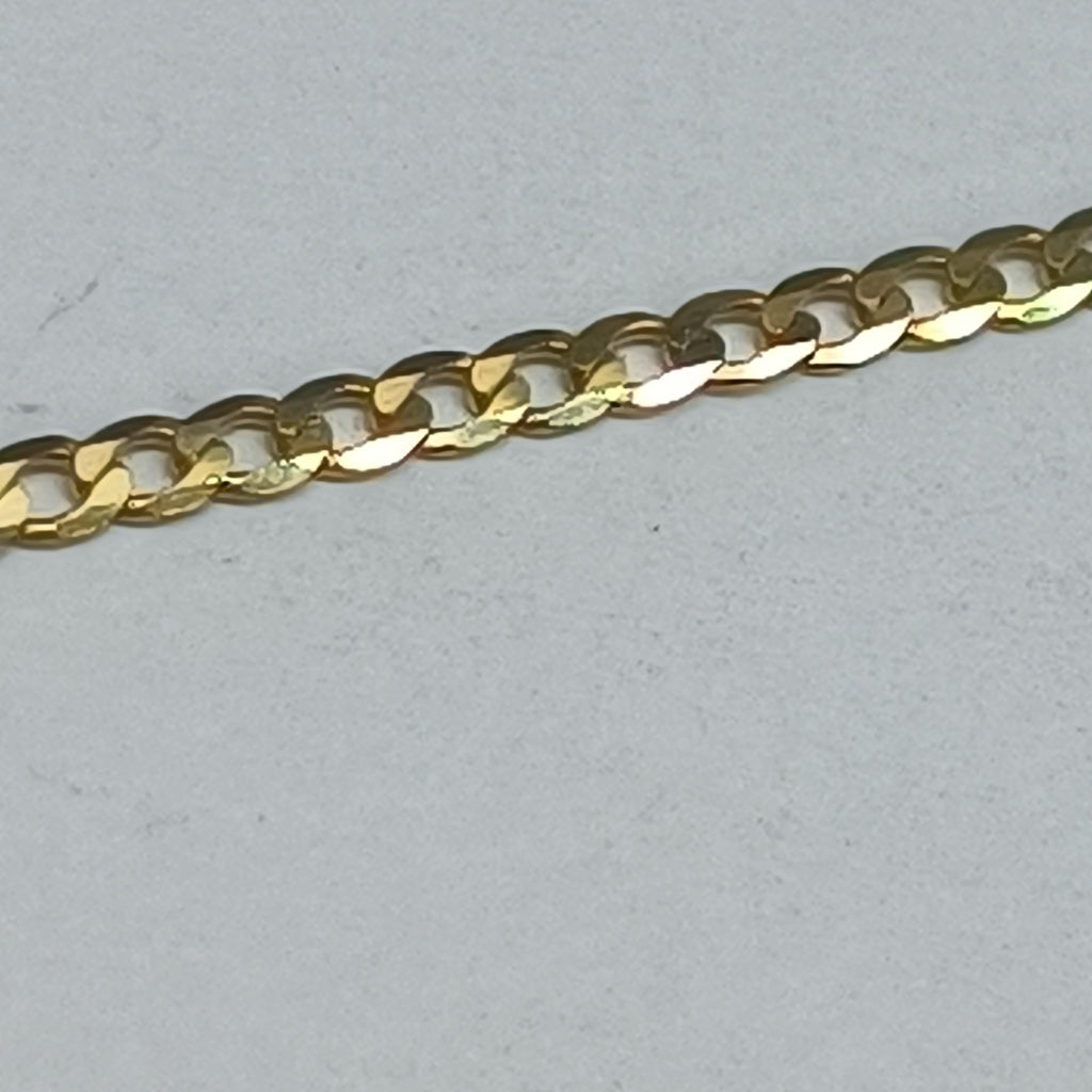 CADENAS BARBADA AMARILLA ORO 14K 1.9 (NUEVO)