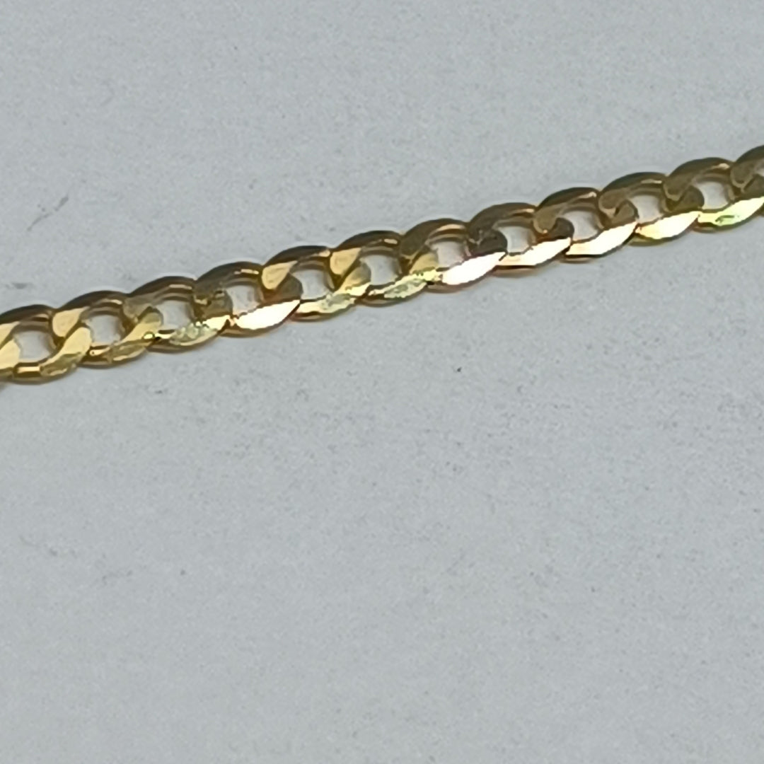 CADENAS BARBADA AMARILLA ORO 14K 1.9 (NUEVO)