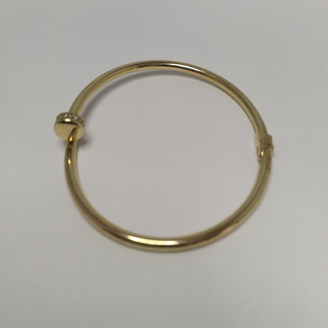 PULSERA CLAVO ORO 14K 7.7 (NUEVO)
