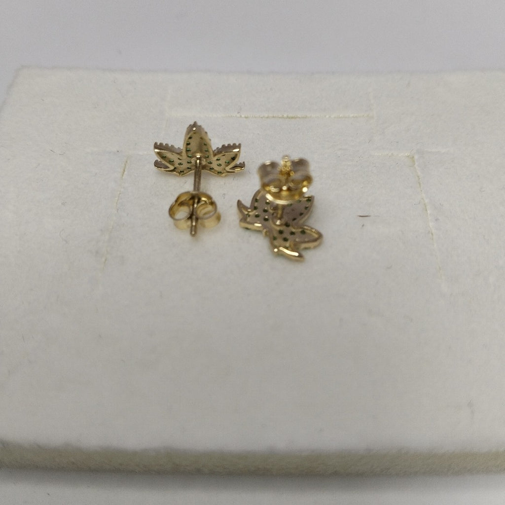 BROQUELES ORO 14K 1.5 (NUEVO)
