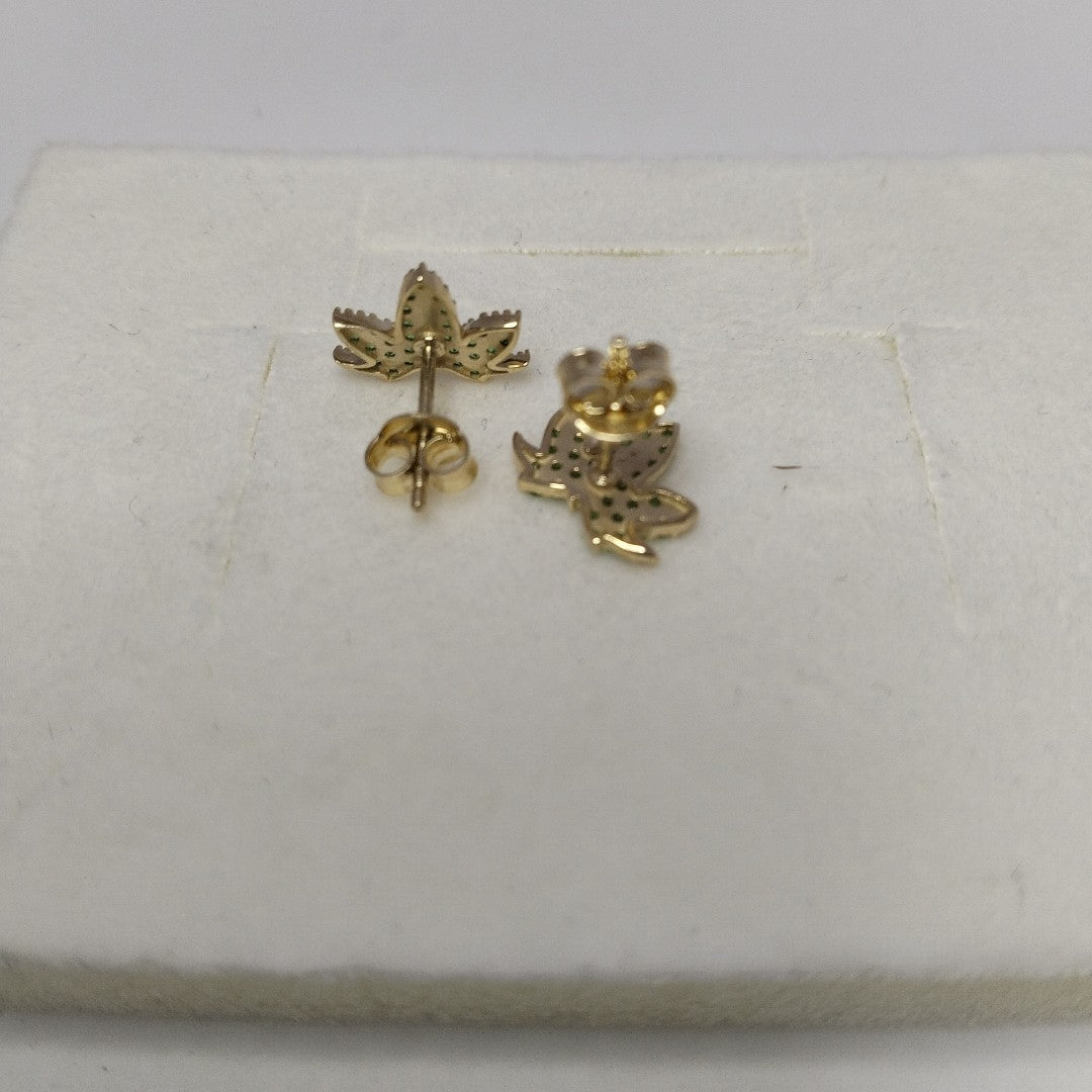 BROQUELES ORO 14K 1.5 (NUEVO)