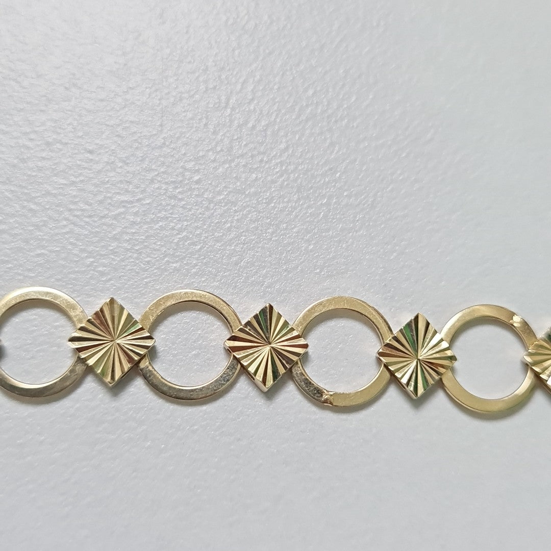 PULSERAS DAMA ORO 14K 3.5 (NUEVO)