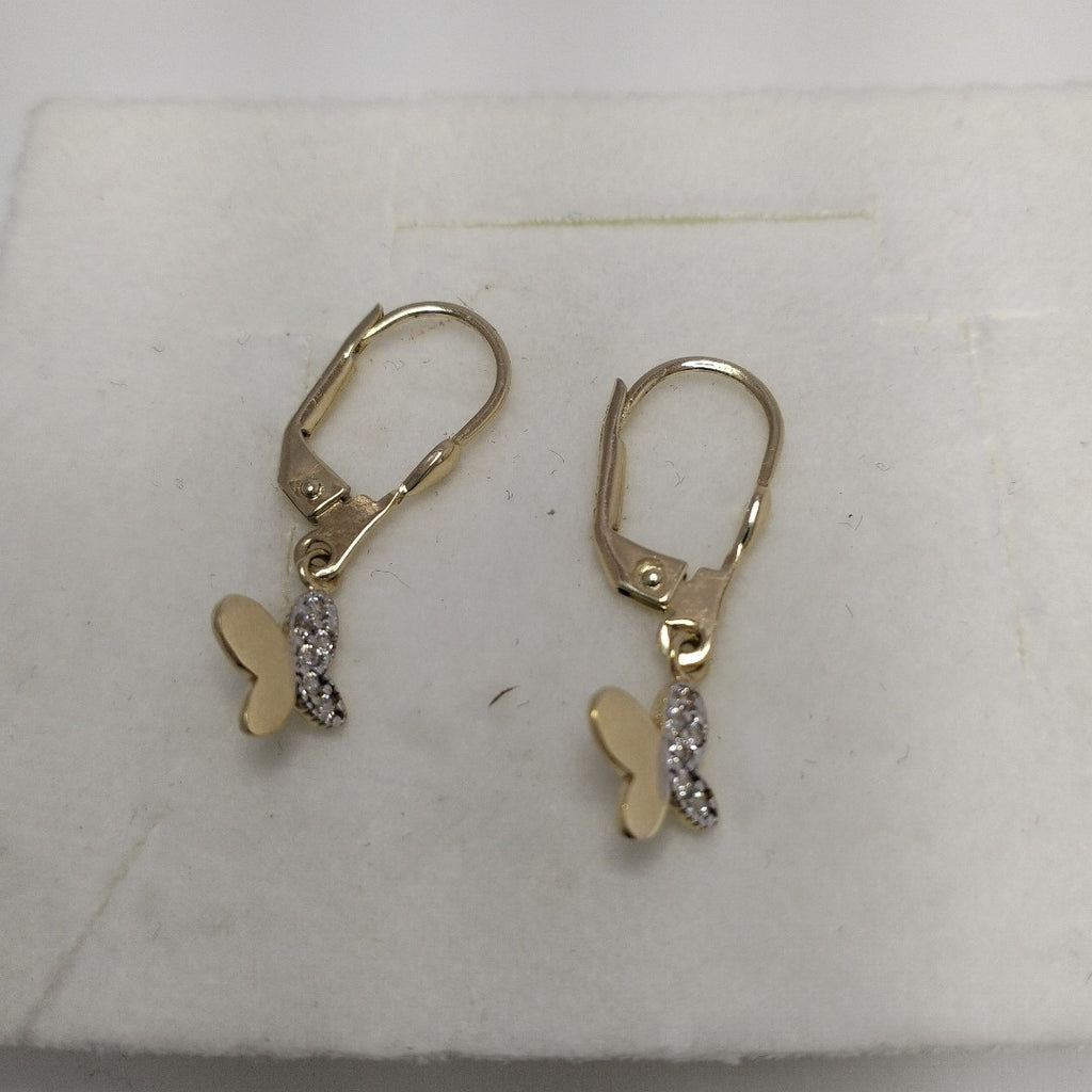 BROQUELES ORO 14K 1.9 (NUEVO)
