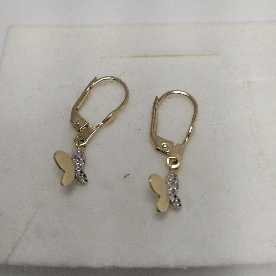 BROQUELES ORO 14K 1.9 (NUEVO)